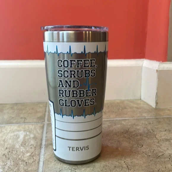 Brand new Tervis tumbler with healthcare phrase - Picture 1 of 5